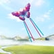 thumbnail image 1 of Cometa enorme, cometa con mosca para exteriores, juego de cometas de tela con forma de mariposa de dibujos animados, cometa deportiva Estilo A, 1 of 8