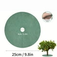 thumbnail image 2 of 20PCS green Tree Mulch Ring Non-woven Fabric Tree Ring Mulch Mat Breathable Mat, 2 of 6