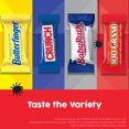 thumbnail image 4 of Butterfinger, CRUNCH, Baby Ruth, 100 Grand Mini and Fun Size Assorted Halloween Candy Bulk Bars, 100 Count Pack, 40.7 oz, 4 of 13
