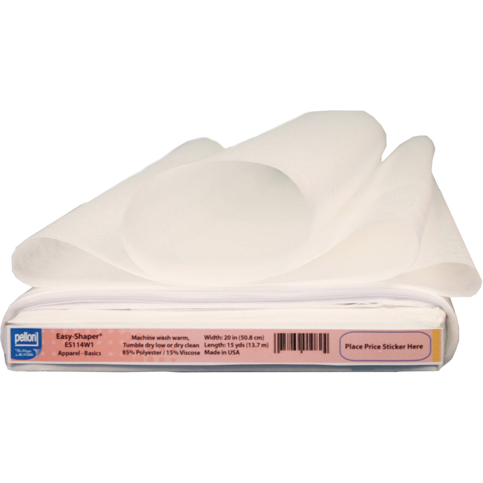 Pellon 906F Fusible Sheer Fabric Interfacing, White 20