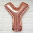 thumbnail image 6 of Efavormart Rose Gold 16" tall Alphabet Letters / Number Foil Balloons Party Wedding Decorations Graduation New Year Party- Y, 6 of 7