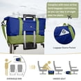 thumbnail image 4 of Gynky Travel Duffle Bag Weekender Bags for Women with Shoe Compartment Carry on Overnight Bag Gym Duffel Bag with Wet Pocket Hospital Bags for Labor and Delivery, 4 of 8