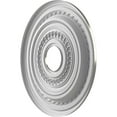 thumbnail image 4 of Ekena Millwork 16"OD x 3 1/2"ID x 1"P Cole Thermoformed PVC Ceiling Medallion (Fits Canopies up to 4 1/2"), Aged Dark Steel, 4 of 5