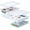 2 Pack-17 QT-W, variant on 17 QT Plastic Storage Bins Clear Storage Box with Lids Multipurpose Stackable Storage Containers for Organizing Tool, Craft, Crayon, 2 Packs 2 Pack-17 QT