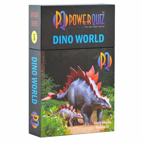 Dino World Trivia Game for Kids, Teens & Adults