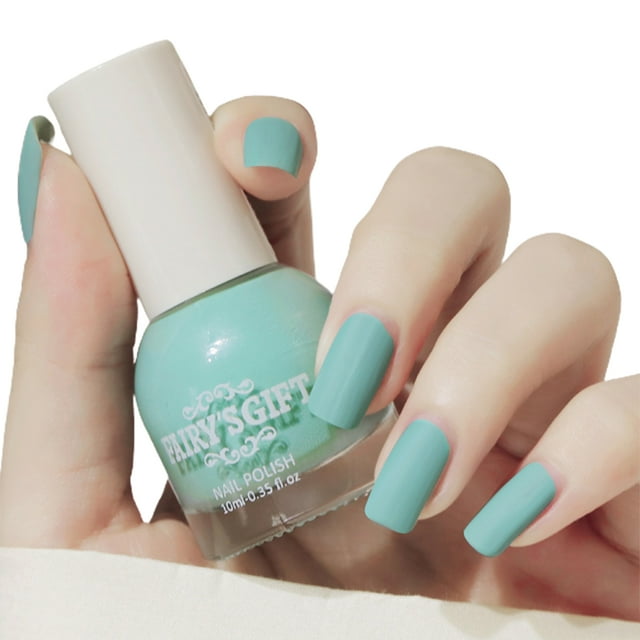 Flmtop 10ml Vernis à Ongles Mat Imperméable Séchage Rapide Résine Ensemble de Vernis à Ongles Mat pour Beauté