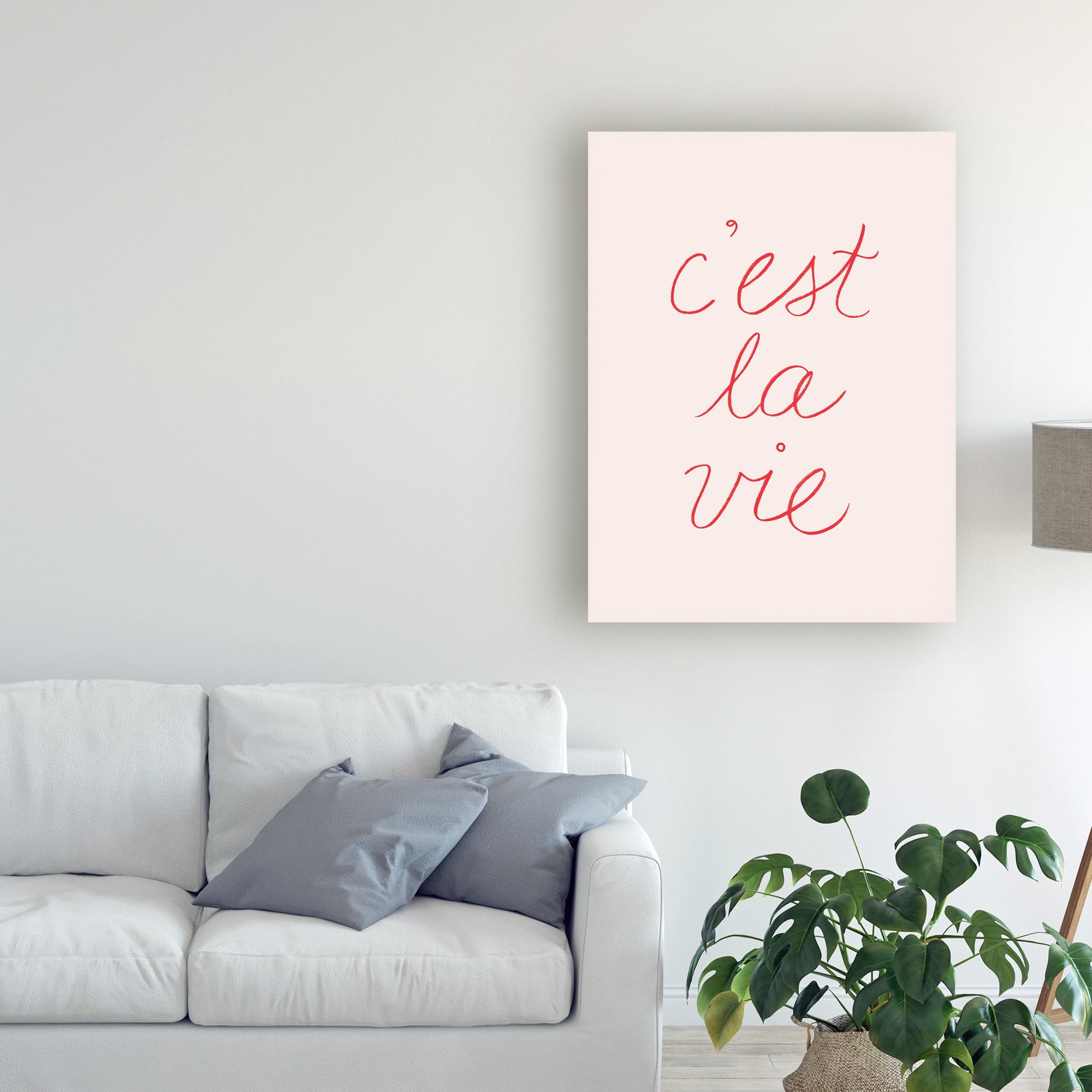 Trademark Fine Art 'En France I' Canvas Art by Victoria Borges