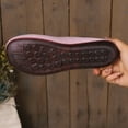 thumbnail image 6 of Women's Breathable Knitting Ballet Flat Shoes Casual Non Slip Walking Dress Loafers Lightweight Slip On Barefoot Shoe Red Size 9, 6 of 7