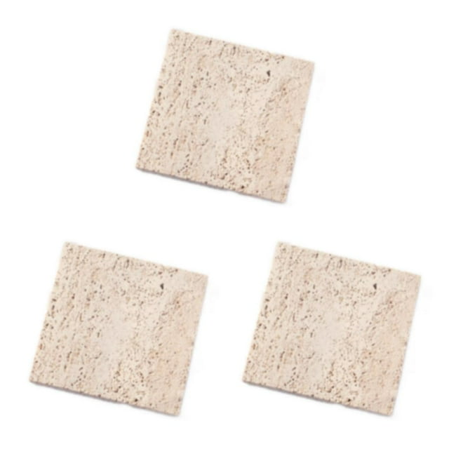 Wosthever Accesorios de fotografía de piedra natural, tableros de fondo para disparos de estudio, cuadrado Beige elegante y atemporal, 10x10cm Type1 NO1