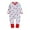 A-Snowman, variant on Bellafa Baby Boys Girls Organic Cotton Zip-Front Sleeper Pajamas, Unisex Infant Chirtmas Footless Sleep 'n Play Romper