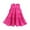 Hot Pink, variant on AUNVITO Girls Sleeveless Round Neck Princess Layer Cake Dress Summer Solid Color Casual Sweet Casual Wear