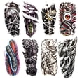 thumbnail image 1 of Tatuajes en El Hombro Falsos Desechables 8 Piezas Impermeables Hombres Mujeres para La, 1 of 9
