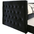 thumbnail image 7 of Furniture of America Myah Fabric Nailhead Daybed with Trundle, Black, 7 of 7
