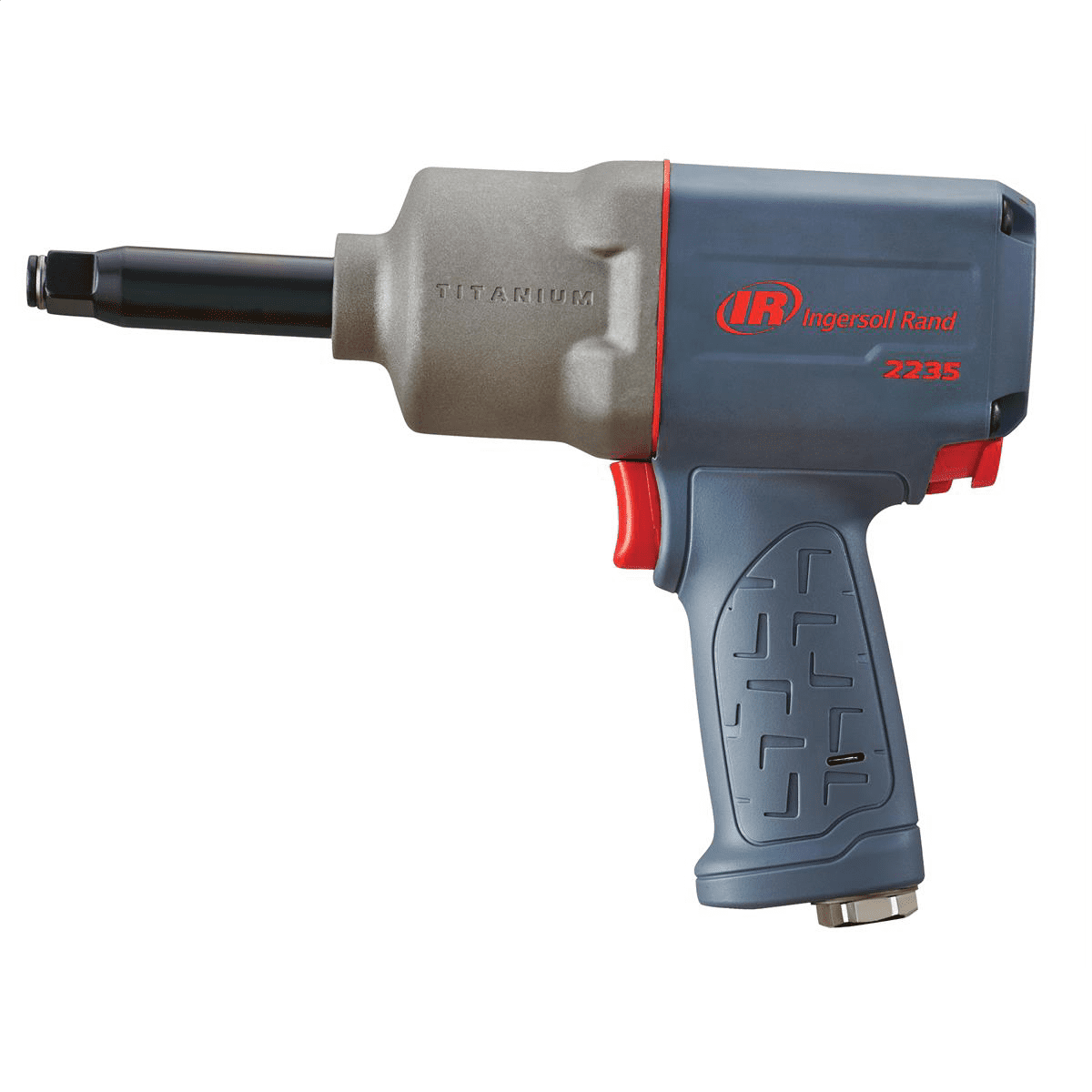 1 2 Air Impact Wrench 2 Extended Anvil Titanium Hammer case 930 ft Lbs Max Torque Pistol Grip Walmart