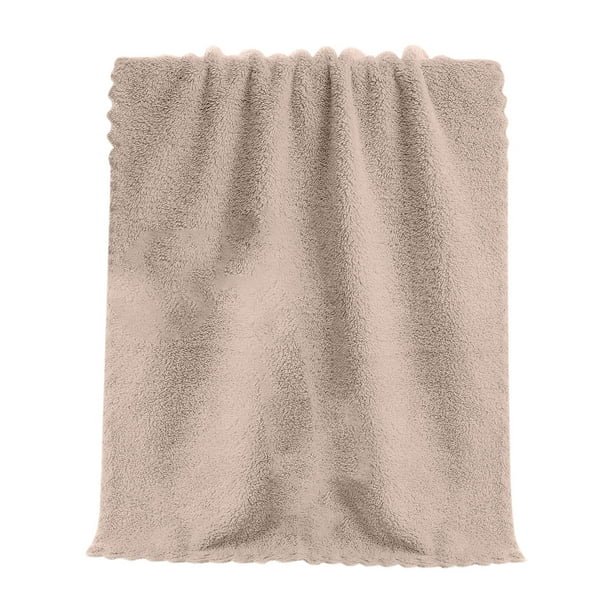 Toalla de terciopelo Toalla facial lisa Toalla facial suave y absorbente Toalla facial Ah