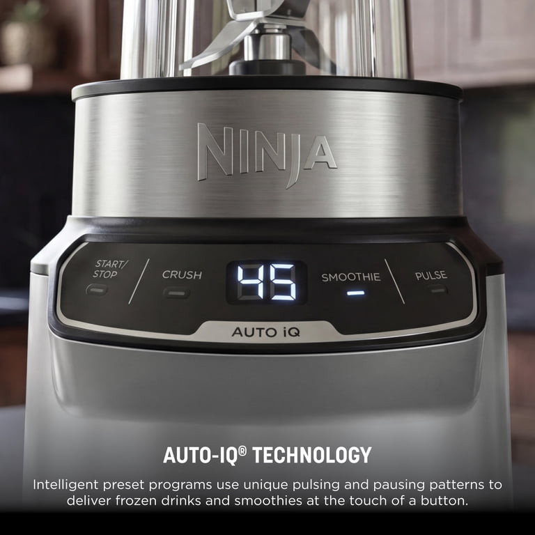 Ninja Nutri-Blender Pro with Auto-iQ, 1100-Peak-Watt, Personal