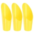 thumbnail image 1 of Uxcell 3-Pack Cucharas de Tierra para Bonsáis, Palas de Plástico para Jardín, Cucharas de Cubo para Trasplante [Amarillo], 1 of 7