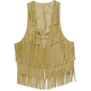 Miley Cyrus & Max Azria - Juniors' Sueded Fringe Vest