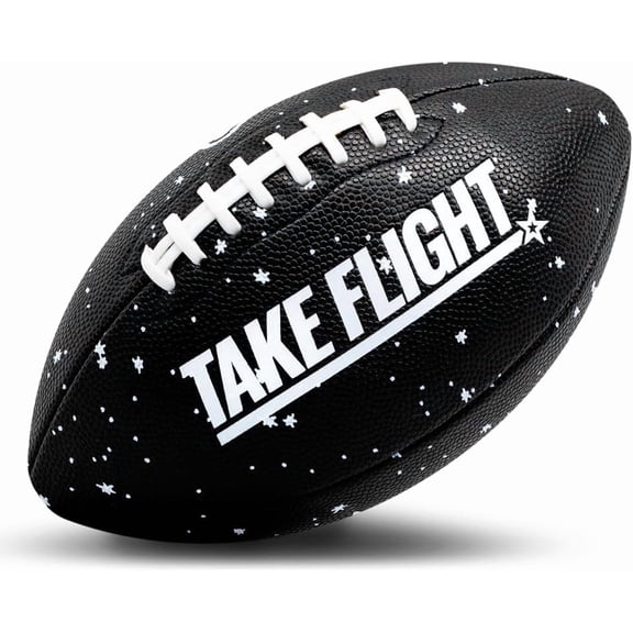 TAKE FLIGHT FLAG FOOTBALL, OFFICIAL GAME BALL ECO LEATHER