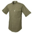 thumbnail image 2 of TAG Safari Men's Adventure Long Sleeve Shirt w Chest Pockets. (Moss, Large), 2 of 3
