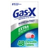 Gas-X Extra Strength Chewable Gas Relief Tablets With Simethicone 125 Mg, Cherry - 48 Count