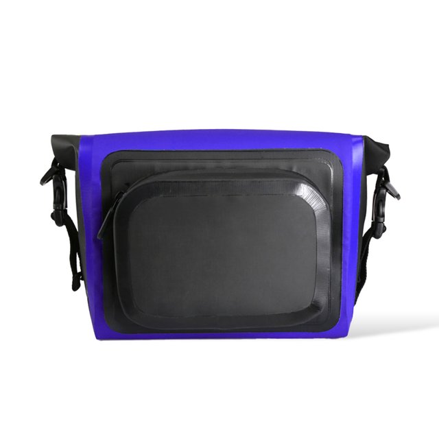 Eigraketly Bolsa de manillar delantero de bicicleta Bolsa de ciclismo ajustable Paquete de bicicleta Accesorio de estuche extraíble con bolsillo con Ciclismo Azul oscuro Eigraketly OD022130-06