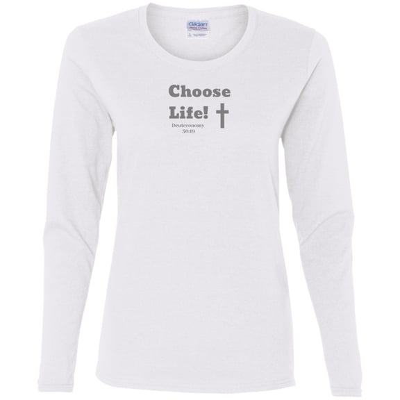 Choose Life 2.0 Ladies LS Tee Shirt