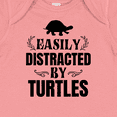 thumbnail image 4 of Inktastic Easily Distracted By Turtles Boys or Girls Baby Bodysuit, 4 of 5