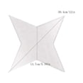 thumbnail image 3 of KTTECTOA Christmas Patchwork Star Template Set, Christmas Patchwork Four Corner Star Template Clearance Home Decor Living Room Canada Days Birthday Christmas, 3 of 3