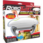 As Seen On TV RoboTwist Single Touch Electric Jar Opener Works on