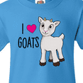 thumbnail image 4 of Inktastic I Love Goats- Cute Goat Youth T-Shirt, 4 of 5