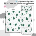 thumbnail image 5 of White Christmas Tree Pattern Toddler Nap Mats for Kids Preschool,50"x20" Sleeping Mat Bag or Kids,Toddler Sleeping Bag,Toddler Nap Mat or Daycare, 5 of 6