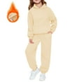 thumbnail image 2 of YunPes Teen Girls Boys 2 Piece Tracksuit Athletic Sweatsuits Fleece Hoodies Pullover and Jogger Sweatpants Clothing Sets for Kids, 2 of 7