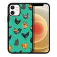 thumbnail image 1 of FINCIBO Soft Rubber Protector Cover Case for Apple iPhone 12 / 12 Pro 6.1" 2020 (NOT FIT Apple iPhone 12 Pro Max 6.7" 2020/iPhone 12 mini 5.4" 2020), Chicken Pattern, 1 of 5