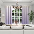 thumbnail image 2 of Lfeey Blackout Curtains for Living Room, Thermal Insulated Grommet Curtains, Floral, 52x84 inches, Set of 2, 2 of 6