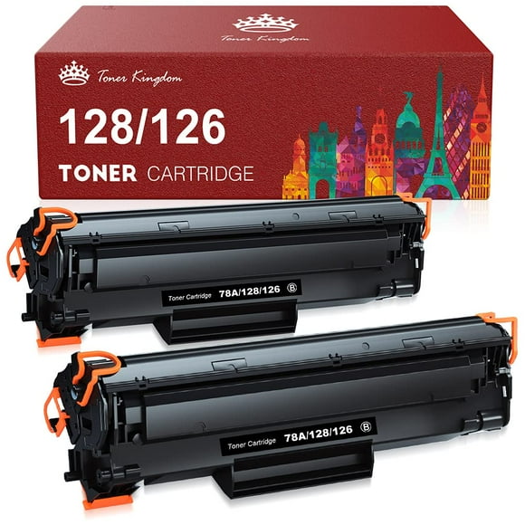 Cartucho de tóner Toner Kingdom compatible para Canon 128 CRG128