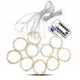 thumbnail image 1 of Ventana LED Cadena de luz Control remoto Flexible USB Powered Lamp Strip Inicio Indoor Al aire libre Fiesta Año Nuevo Iluminación Suministros Red Speravity HA009755-05, 1 of 6