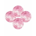 thumbnail image 7 of 13 Inch Round Placemats Set of 4, Valentine's Day Non Slip Heat Insulation PP Table Mats, Watercolor Roses Floral Ombre Romantic Washable Place Mats for Kitchen Dining Party Table Decor, 7 of 7