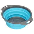 thumbnail image 1 of Washing Basket, Anti Slip Abrasion Resistance Retractable Fruit Colander With Handle For Food For Kitchen For Restaurant Red,Blue,Orange,Green,Rose Red, 1 of 8