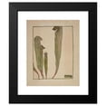 thumbnail image 2 of Hannah Borger Overbeck 12x14 Black Modern Framed Museum Art Print Titled - Pitcher Plant (circa 1915), 2 of 5