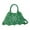 Green, variant on Kugisaki Halloween Purse for Women, Bat wing Shoulder bag PU Leather Spider Web Crossbody Handbag with Strap Chain, Themed Party Daily Commuting Travel