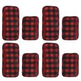 thumbnail image 2 of Miangastore Refrigerator Handle Covers Assorted Colors 8Pcs 13.76x6.68x0.20In, 2 of 8