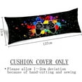 thumbnail image 3 of Game Controller Body Pillow Cover for Boys Gifts Gamer Gaming Pattern Pillow Case Protector with Zipper Decorative Long Pillowcases Soft Cushion Covers for Bedroom,Couch,Sofa 20"x54",Black, 3 of 5
