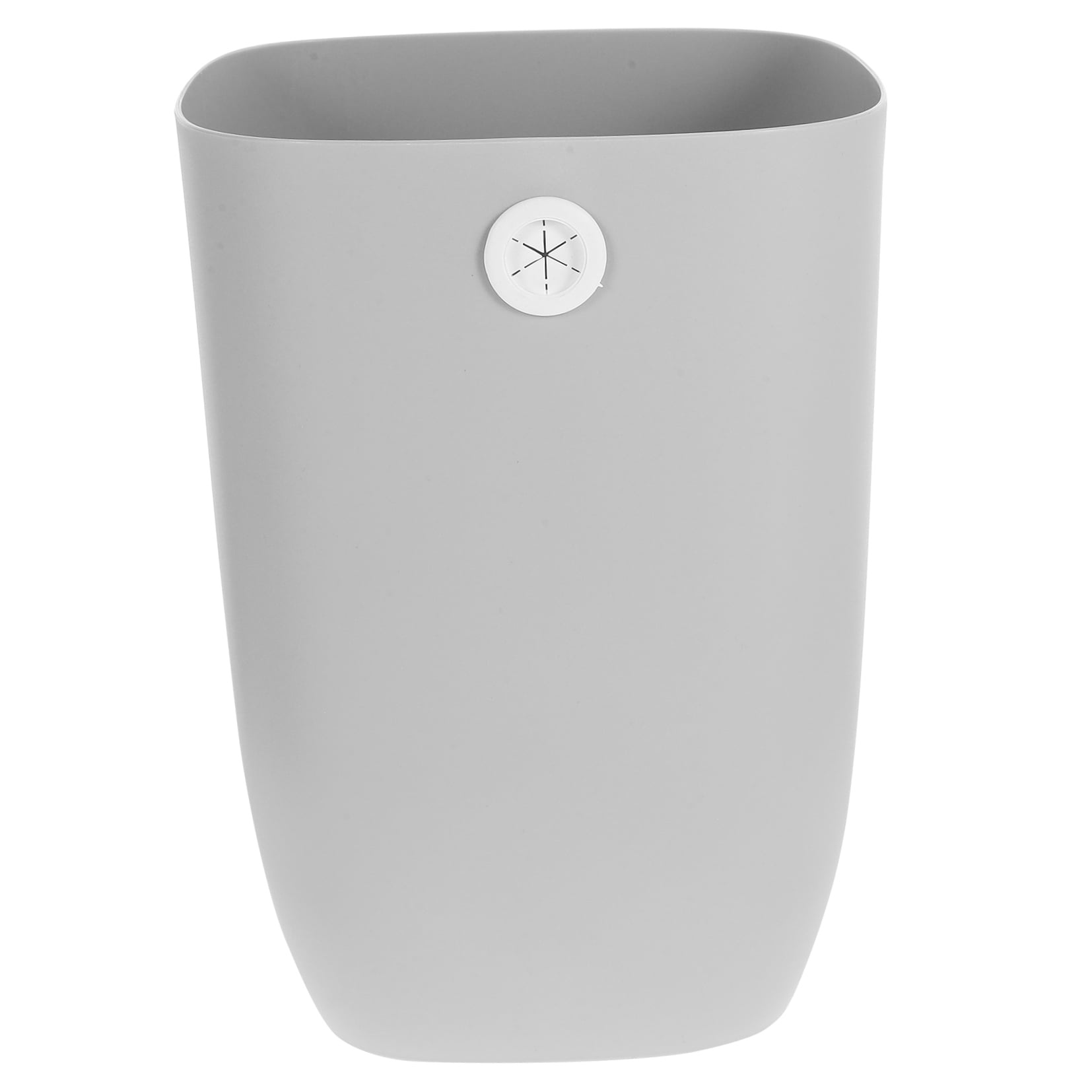 unbranded  Trash Bin Container Waste Basket Bathroom Garbage Can Office Grey