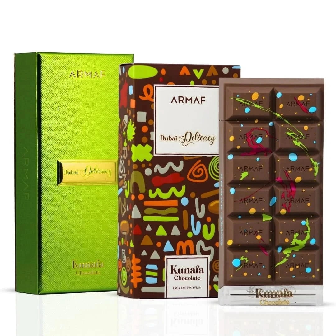 Dubai Delicacy Kunafa Chocolate Pistache Eau de Parfum Spray 70ml (2.3 oz) Armaf