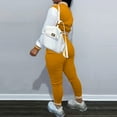 thumbnail image 5 of BJUTIR Womens Casual Activewear Sets Autumn Baseball Suit Two Piece Set Solid Coat Long Pants Fashion Tracksuits Outfits, 5 of 6