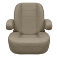 thumbnail image 2 of Wise 3127-1725 Premier Series Mid Back Pontoon Helm with Flip Up Arm Rests, Mocha Java, 2 of 6