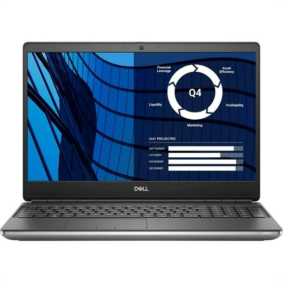 Restored Dell Precision 7550 15.6" 32GB 512GB SSD Core™ i5-10400H 2.60GHz WIN11P, Titan Grey (Refurbished)
