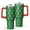 Green Christmas Tree, variant on Dark Blue Christmas Animal Pattern Tumbler with Handle and Lid,40oz Double Wall Vacuum Insulated Tumbler,Cups Gift for Women and Men