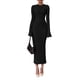 thumbnail image 1 of Vestido PRETTYGARDEN Otoño 2025 Negro Manga Campana Talle S, 1 of 7